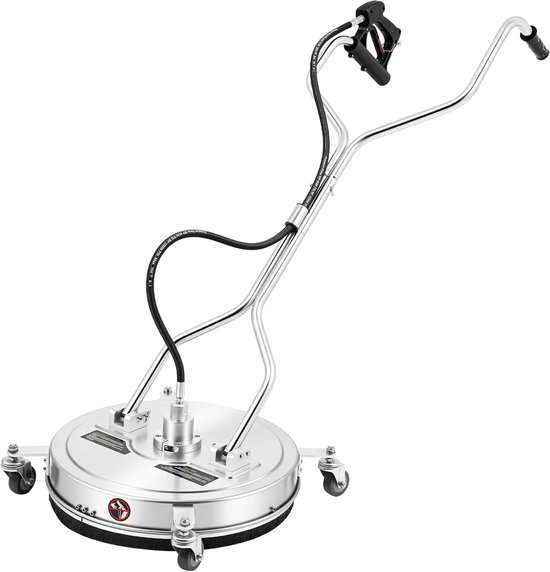Hogedrukreiniger 520 mm - Roestvrij staal - Max. 4000 PSI - Efficiënte reiniging van grote oppervlakken - SnelShoppen