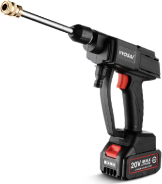 Hogedrukreiniger Accu - Draadloze Hogedrukspuit - Terrasreiniger van Merkloos	