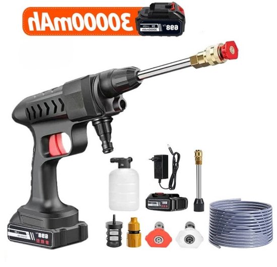 Hogedrukreiniger Auto - Hogedrukspuit - Terrasreiniger van Merkloos	