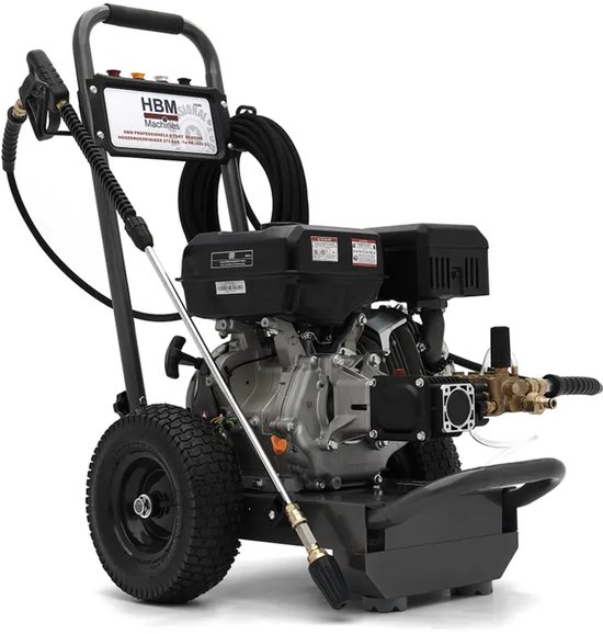 Hogedrukreiniger benzine 14 Pk 275 bar van Merkloos	