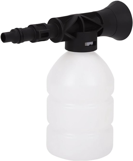 Hogedrukreiniger foam fles - batterij aangedreven - hoge druk - ideaal voor auto en tuin - ShopVlot
