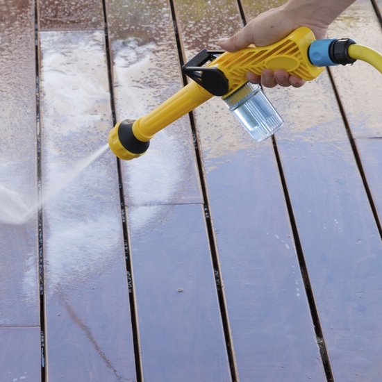 Hogedrukreiniger - Hogedrukreiniger Auto - Drukspuit - Plantenspuit - Waterspuit - Auto Wassen - Multifunctioneel - 8 in 1 van Merkloos	