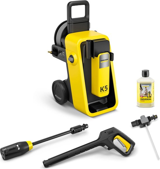 hogedrukreiniger K 5 Comfort Premium - druk: 145 bar - wateropbrengst: 500 l - u - oppervlakte: 40 m² - u - gewicht: 18 kg - extra flexibele hogedrukslang - slanghaspel - 4-in-1 Multi Jet