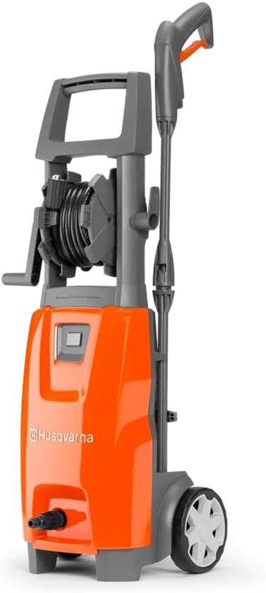 Hogedrukreiniger - Krachtige reiniger - Terras reinigen - 1600 PSI druk - 7 Meter slang - Oranje