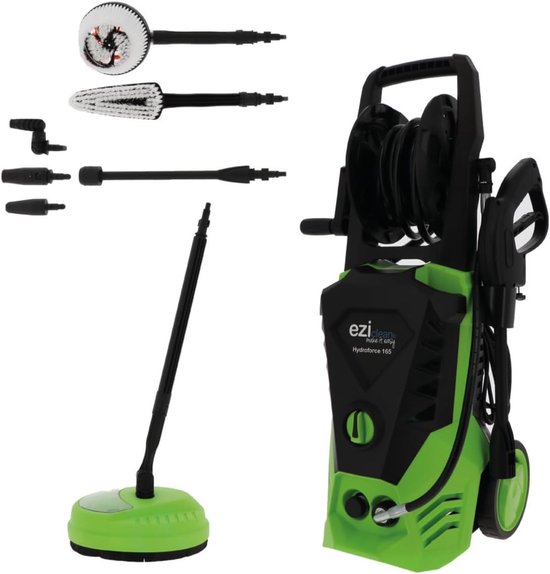 Hogedrukreiniger - Krachtige reiniger - Terras reinigen - Ultra krachtig - 29x29x73 cm van Merkloos	