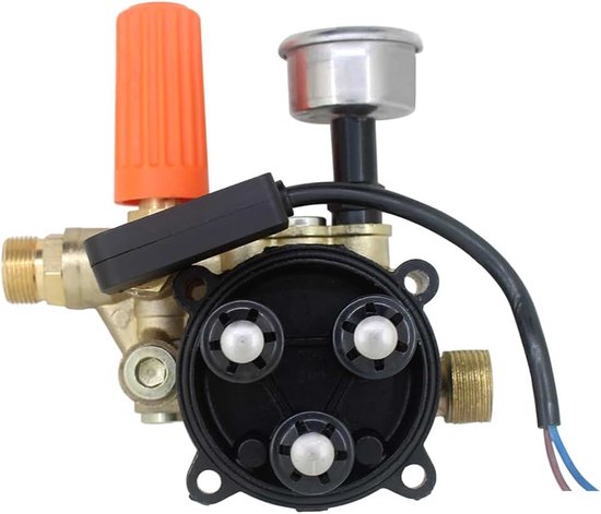 Hogedrukreiniger pomp met manometer waterpomp hogedrukreiniger onderdelen auto professionele elektrische