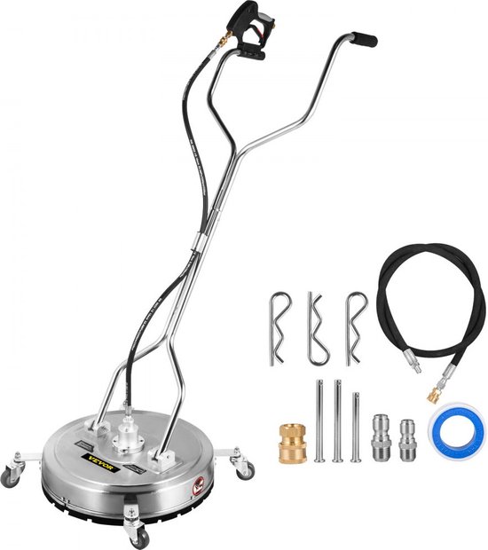 Hogedrukreiniger Terrasreiniger Roterende Oppervlaktereiniger 4000PSI 61cm van Wilks-USA