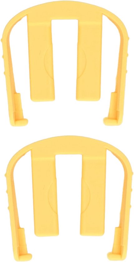 Hogedrukreiniger Trigger Slang Vervanging C Clips, 2 Stks Auto Wasmachine Snelkoppeling Gesp Vervang Clip Deel voor K2 K3 K7 Gele Wasaccessoires (Geel)