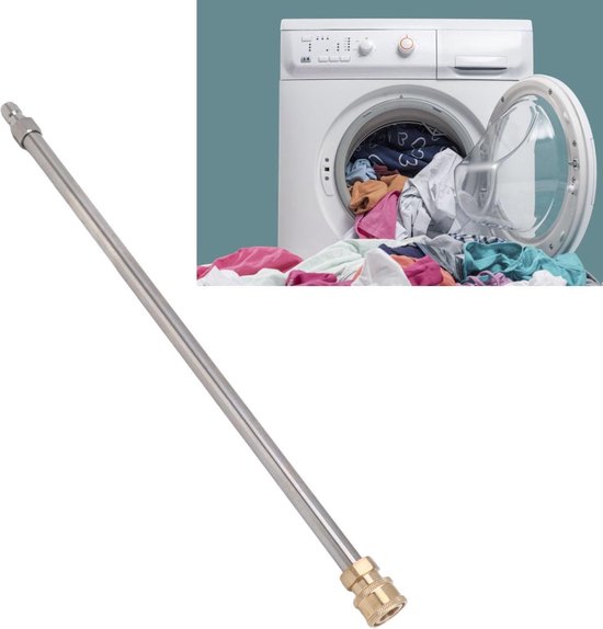 Hogedrukreiniger Verlengstuk 16 Inch Roestvrij Staal Snelkoppeling-Hogedrukreinigerlans-Hogedrukreiniger . van Merkloos	