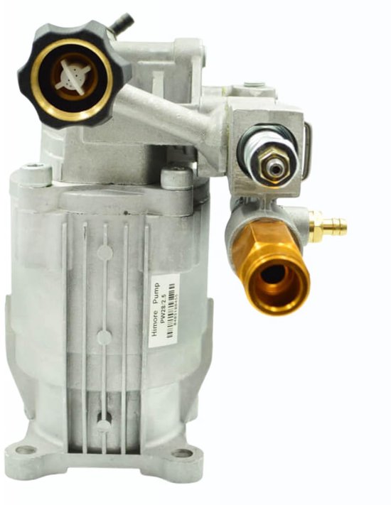 Hogedrukreiniger vervangingspomp 3000 PSI - horizontale hogedrukpomp - aluminium pompkop - geschikt voor benzinemotoren - ShopVlot