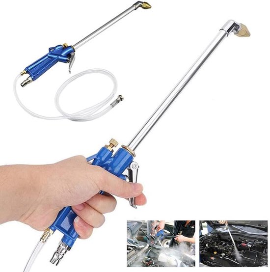 Hogedrukspuit - Met 1m slang - Autowaspistool - Krachtige drukspuit - Waterpistool - Hogedrukwaspistolen - Waterspuitpistolen - Tuinsproeier - Krachtige Verlengstuk - Voor Hoeken Nissen Huishoudelijk Stofverwijdering Groeven Winkel Gazon van Merkloos	