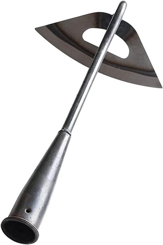 Holle Schoffel - Tuin Hark - Onkruid Vrij Maken - Volledig Staal Gehard - Handzaam Formaat van Merkloos	