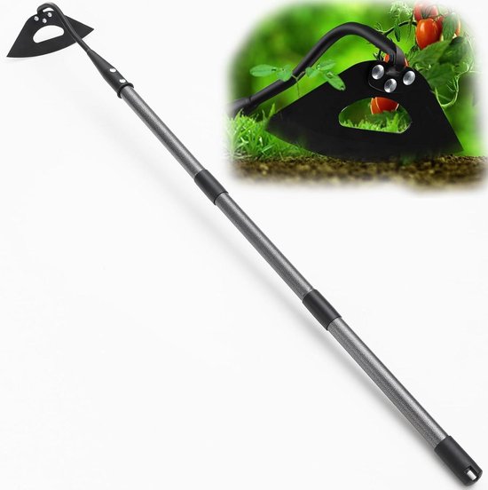 Hollow Out Garden Heel - Tuin Schoffel - Onkruid Verwijderen - Ergonomisch Ontwerp - 3 x 3 x 3 cm
