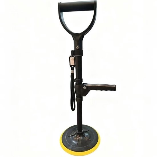 Home & Beyond® Opstahulp - Verstelbare Stahulp met Antislipvoet - Mobiliteitshulpmiddel voor Binnen en Buiten - Zwart - 47,5-54 cm