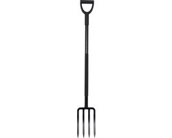 HOME It® Garden ergonomische spitvork staal