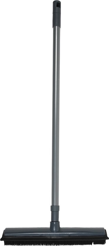 HomGar - Ruberen Bezem - Met trekker - 68-120 cm - Met steel - Geschikt voor hondenhaar en kattenhaar van HomGar