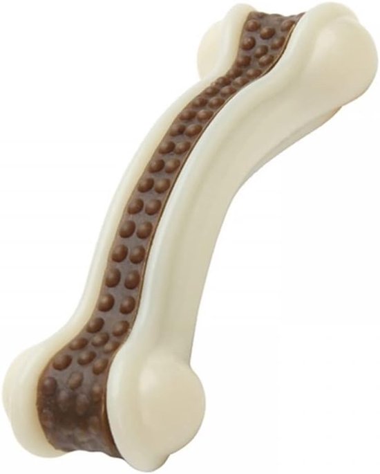 Hond Kauw Speelgoed - Onverwoestbare Kauw Botten - Rundvlees Smaak Voor Kleine Grote Medium Honden van Merkloos	