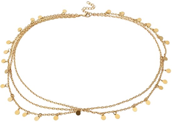 hoofdketting voor dames, boho-hoofdsieraad met hangers, godin voor festival en kostuum