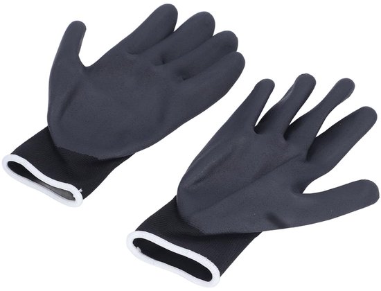 Hoogspanningsbestendige geïsoleerde elektricienhandschoenen - vlamvertragend - antislip - voor elektrisch werk - maat L - veiligheidshandschoenen van Merkloos	