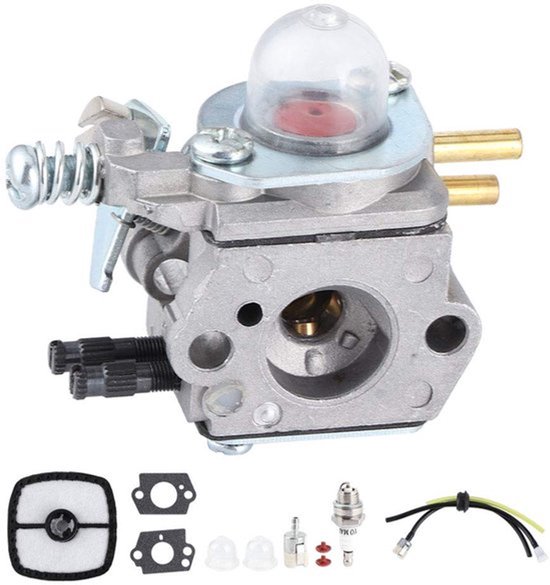 Hoogwaardige heggenschaar aluminium carburateurset Heggenschaar carburateur vervangende accessoire voor Echo HC1500 12520005962 voor Zama C1U-K51