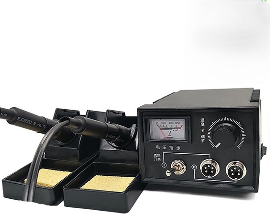 Houtbrandmachine - Pyrografie Set - Ambachtelijk Werk - 60W Vermogen - 20 Tips van Merkloos	