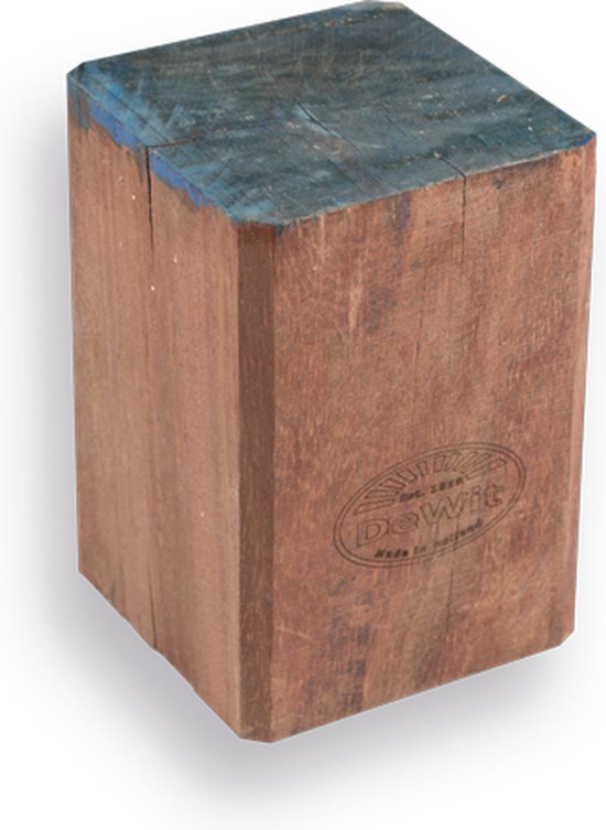 Houten blok voor stalen grondstamper 15x15x20 cm van Ochsenkopf