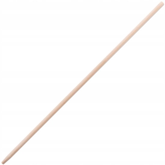 Houten steel voor hark, schoffel, wiedeg - 110 cm