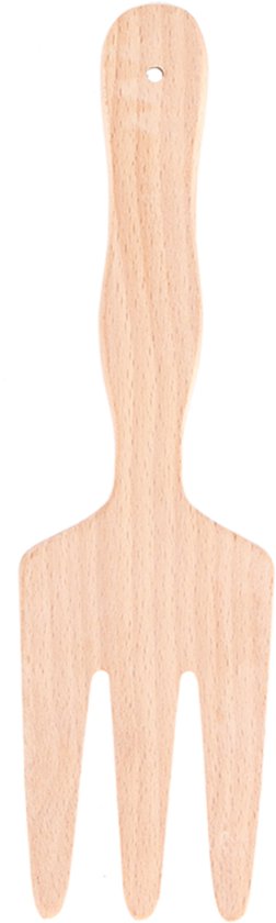 Houten tuinhandvorkje voor kinderen