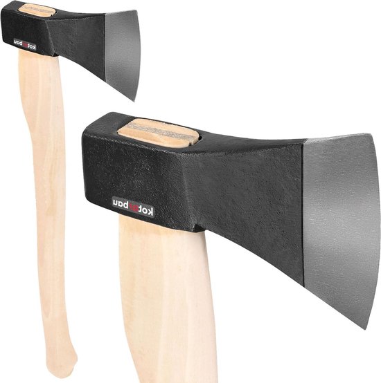 Houthakbijl 12 kg - Kloofbijl Houtbijl - Hout Kloven - Gesmeed Staal - 600 mm Lengte - Zwart