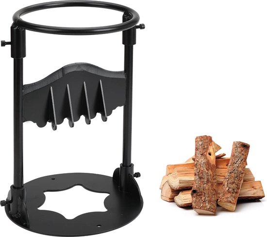 Houtklover, afneembare brandhoutsplijter, houtklover, brandhout, handmatig kloofgereedschap voor hout, huis, open haard van Houtklover