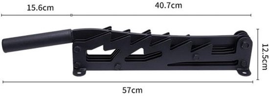Houtklover Handmatig - Brandhout Kliefijzer - Snel Hout Klief - Draagbaar Ontwerp - 50 gram - Zilverkleurig