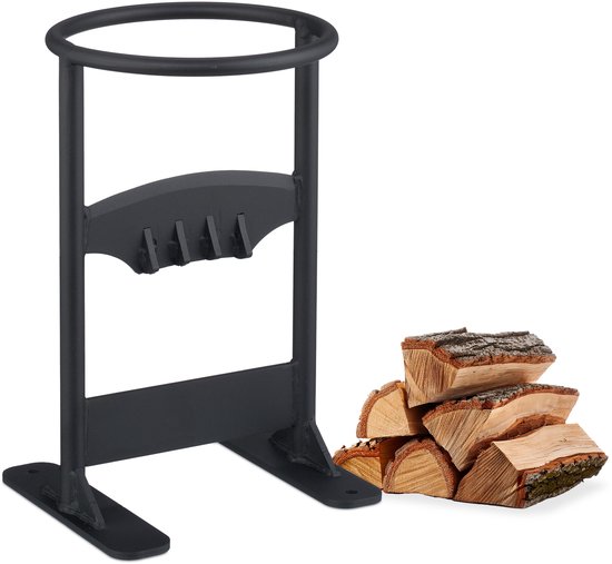 Houtklover voor aanmaakhout - Ø 16 cm - handmatig - gietstaal