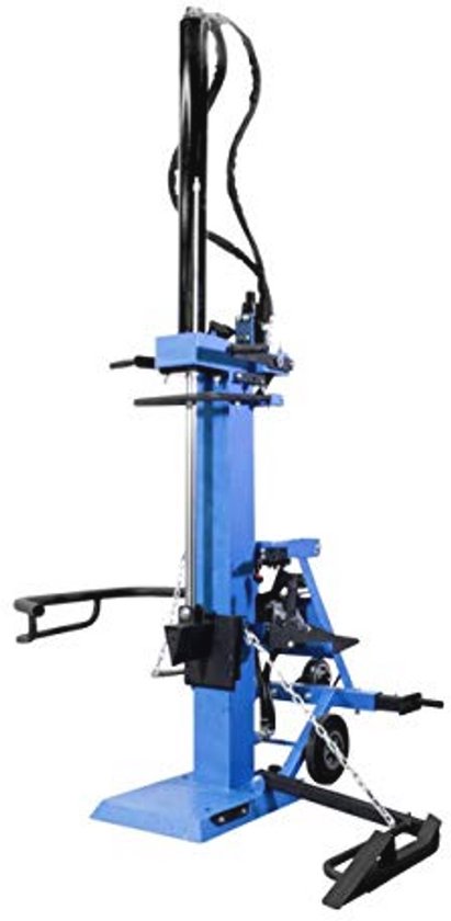 Houtsplijter voor langvezelig hout - Hydraulische 14 t splijter met mobiele toepassing van Merkloos	