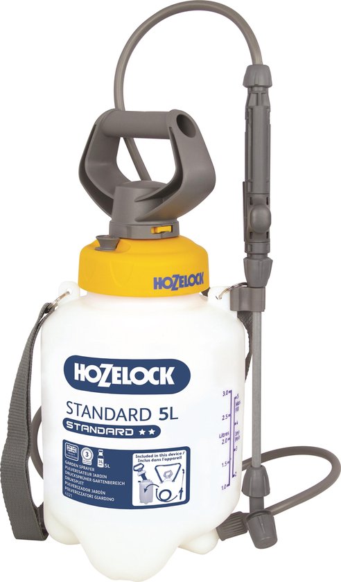 Hozelock Standard 5 Drukspuit - 3 Liter Vulinhoud van Merkloos	