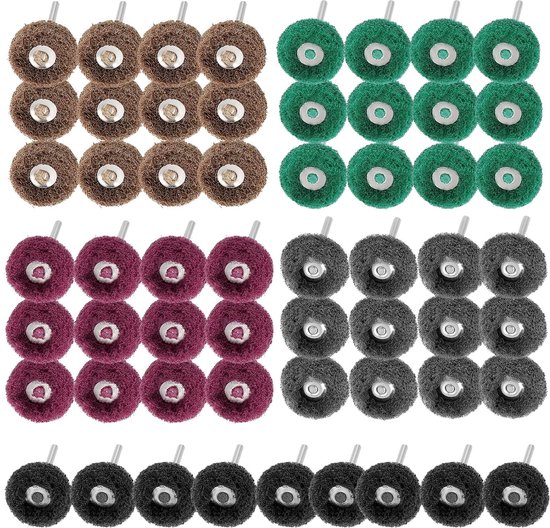 HSEAMALL polishing wheel, sanding buffs polishing wheel for Rotary Tools Accessories, 100 pieces van HSEAMALL