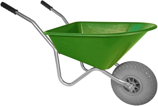 Hummer Kinderkruiwagen groen 35L met anti-lekwiel van Hummer