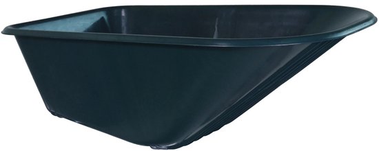 Hummer Losse Kruiwagenbak - Kunststof - Groen - 100 liter van Merkloos	
