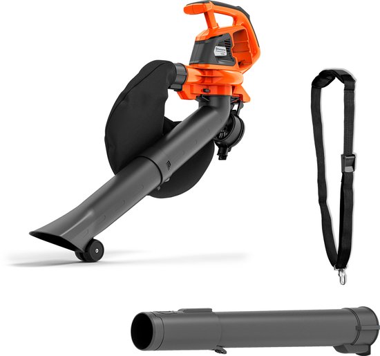Husqvarna 120iBV accu-bladblazer - draadloos 36 V, incl. accu en oplader, 10 N blaaskracht, verstelbare buislengte, borstelloos, stil en licht, voor tuinonderhoud