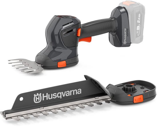 Husqvarna Accu gras- en struikschaar Aspire S20-P4A 18V met struikmes 220 mm en grasmesschaar 130 mm (zonder accu & oplader) van Husqvarna
