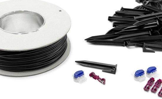 Husqvarna Automower® Installatiekit S - 150m Begrenzingsdraad, 300 Pinnen, 3 Koppelingen & 5 Connectoren