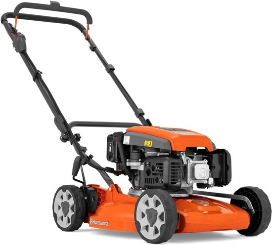 Husqvarna LB 244E benzine-mulchmaaier met elektrische start - 44 cm maaibreedte, 2,2 kW motor, BioClip, centrale hoogteverstelling, inklapbare duwbeugel - compact en licht voor kleine tot middelgrote tuinen van Husqvarna