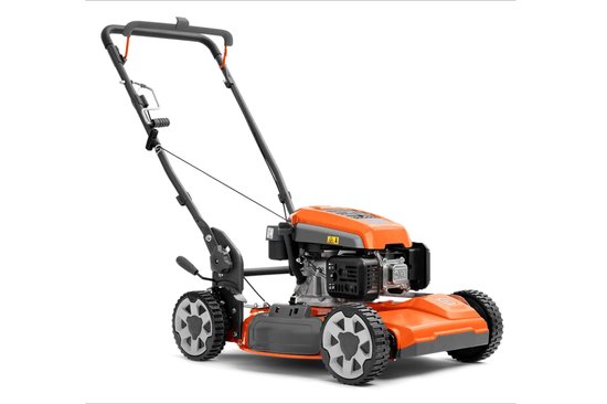 Husqvarna LB 251S benzinegrasmaaier - 51 cm maaibreedte, 2,7 kW motor, wielaandrijving, BioClip mulchfunctie, zijuitworp, stalen maaidek, centrale hoogteverstelling - ideaal voor grote gazons van Merkloos	