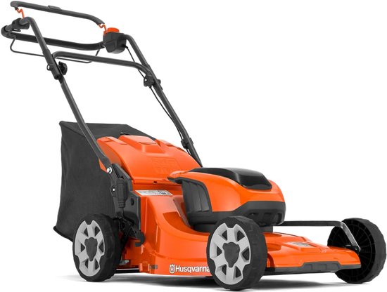 Husqvarna LC 142iS accumaaier - 42 cm maaibreedte, 36 V Li-Ion, wielaandrijving, PowerBoost, savE-modus, centrale hoogteverstelling, inklapbare duwbeugel - ideaal voor kleine tot middelgrote tuinen