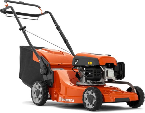 Husqvarna LC 247S benzinegrasmaaier - 2,2 kW motor, 47 cm maaibreedte, wielaandrijving, 55 liter opvangbak, centrale hoogteverstelling, robuust composiet chassis - ideaal voor middelgrote tot grote tuinen van Husqvarna