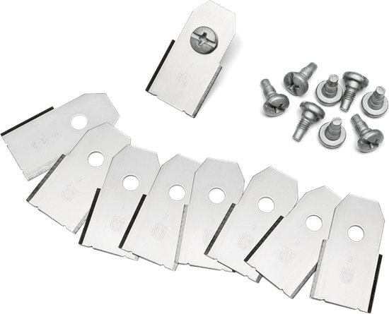 Husqvarna - robotmaaier mesjes - Carbon Steel - 9 stuks van Husqvarna