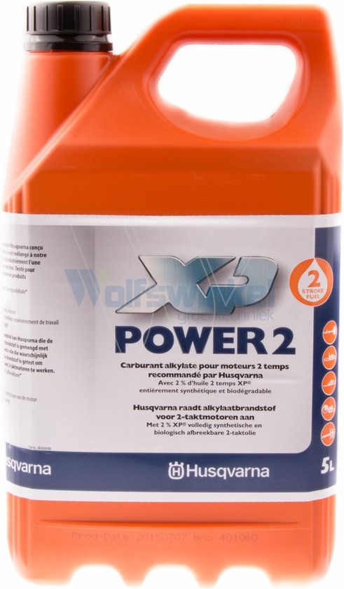 HUSQVARNA XL POWER 2 - 2 takt motoren - 5 LITER van Merkloos	