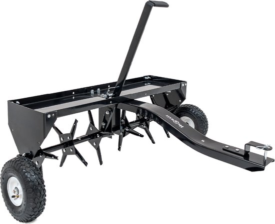 HW-AERATOR Gazonbeluchter voor zitmaaier en quad - 93 cm - 24 Pinnen Compatibel met de HEXWELT HW-TR-452 tuintractor