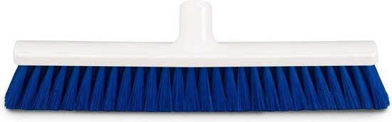 Hygiëne Zaalbezem blauw/wit 40 cm van Vikan