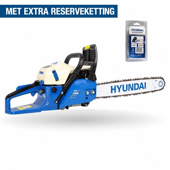 Hyundai CS6220G Benzine Kettingzaag 61,5 cc – 50 cm – 3,9 pk
