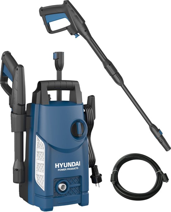 HYUNDAI hogedrukreiniger 1400 W - 105 bar - type home - 330 L/uur - automatische start-stopsysteem - universele slangkoppeling van HYUNDAI